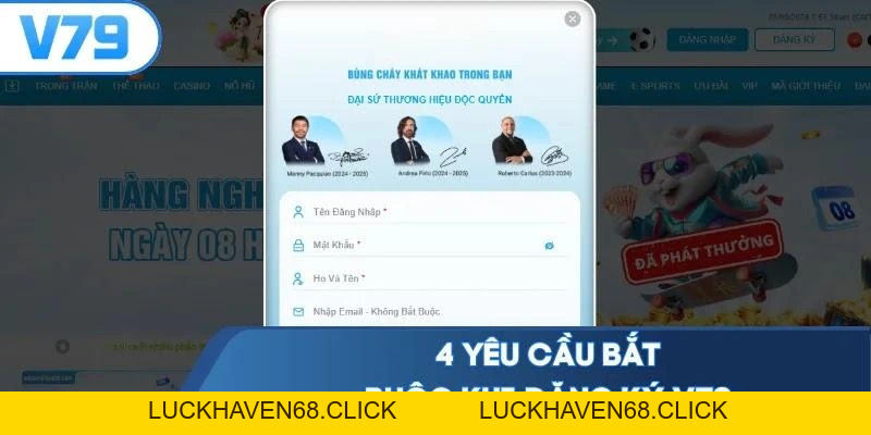 Đăng Ký V79 - Hướng Dẫn Tạo Tài Khoản Mới Nhanh Chóng - Luckhaven68