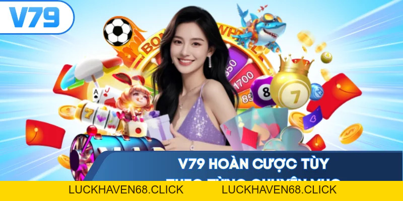 Hoàn Trả Cược V79 Mỗi Ngày Siêu Hấp Dẫn Lên Đến 1.5% - Luckhaven68